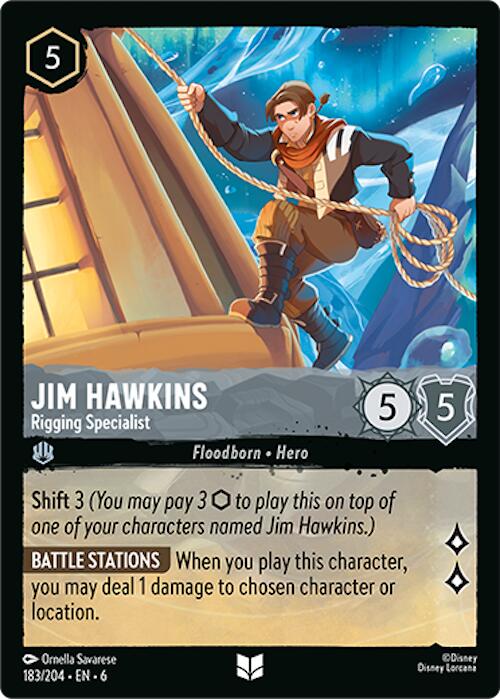 Jim Hawkins - Rigging Specialist (183/204) [Azurite Sea] | Webway Games