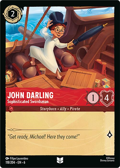 John Darling - Sophisticated Swordsman (118/204) [Azurite Sea] | Webway Games