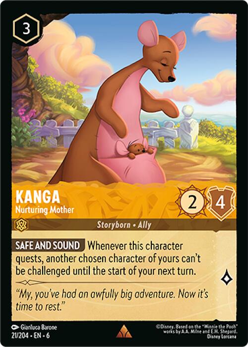 Kanga - Nurturing Mother (21/204) [Azurite Sea] | Webway Games