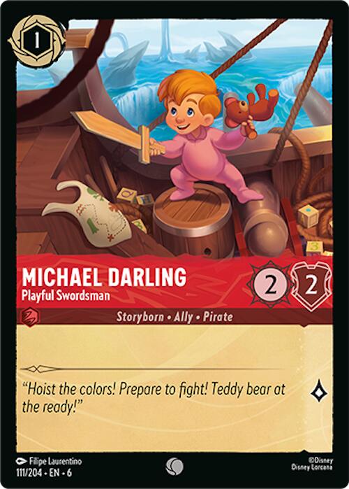 Michael Darling - Playful Swordsman (111/204) [Azurite Sea] | Webway Games