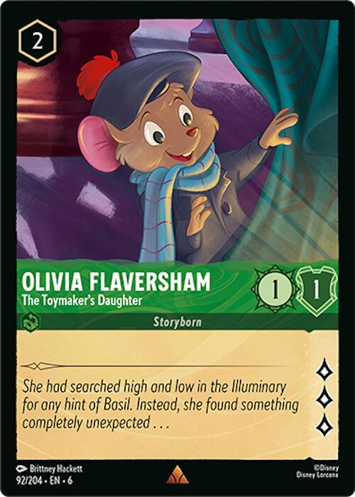 Olivia Flaversham - The Toymaker's Daughter (92/204) [Azurite Sea] | Webway Games