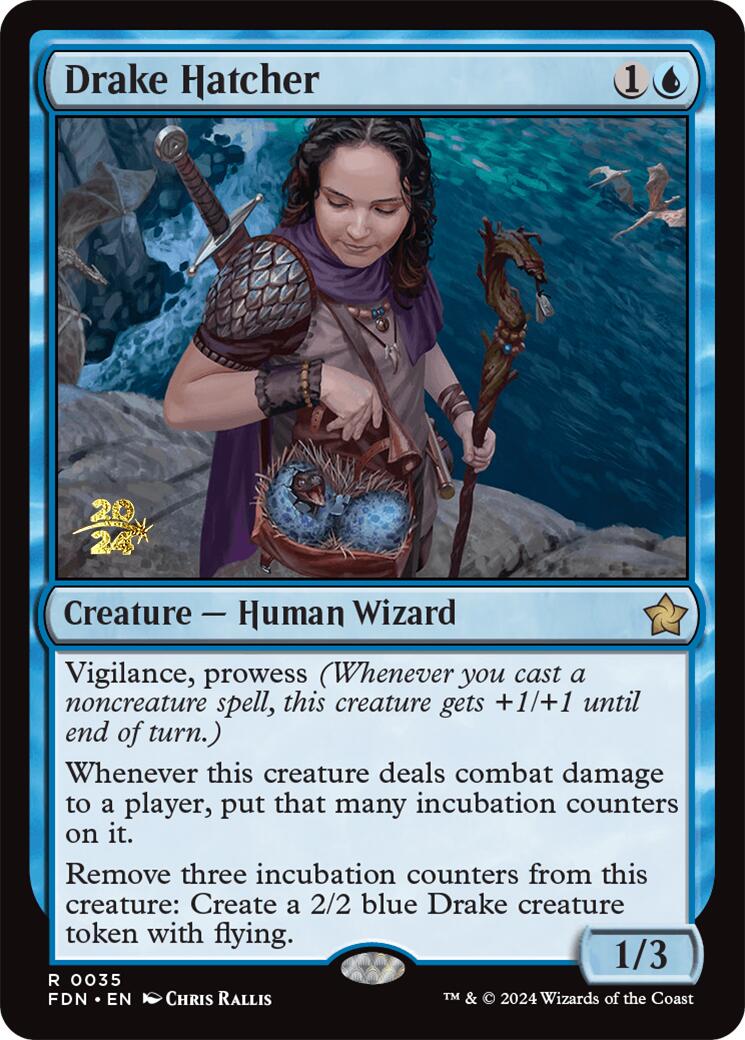 Drake Hatcher [Foundations Prerelease Promos] | Webway Games
