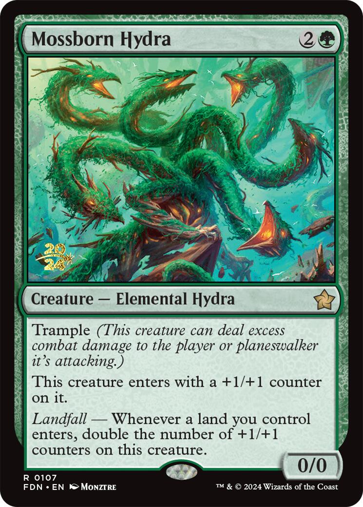 Mossborn Hydra [Foundations Prerelease Promos] | Webway Games