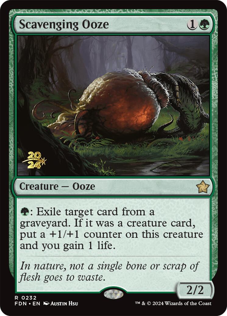 Scavenging Ooze [Foundations Prerelease Promos] | Webway Games