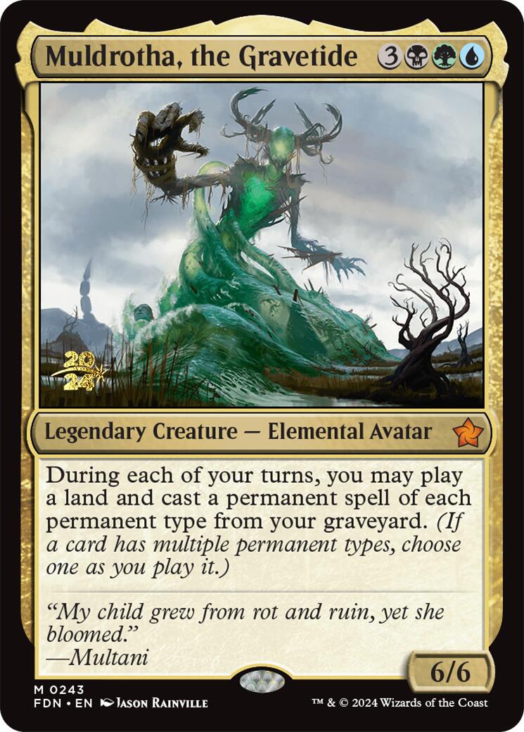 Muldrotha, the Gravetide [Foundations Prerelease Promos] | Webway Games