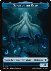 Scion of the Deep // Koma's Coil Doubled-Sided Token [Foundations Tokens] | Webway Games
