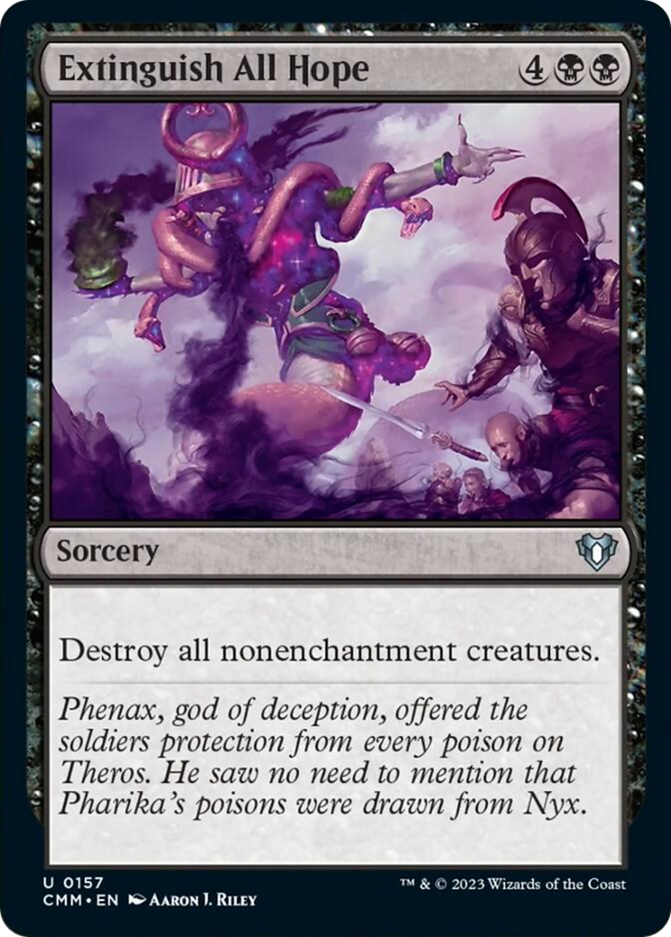 Extinguish All Hope [Commander Masters] | Webway Games