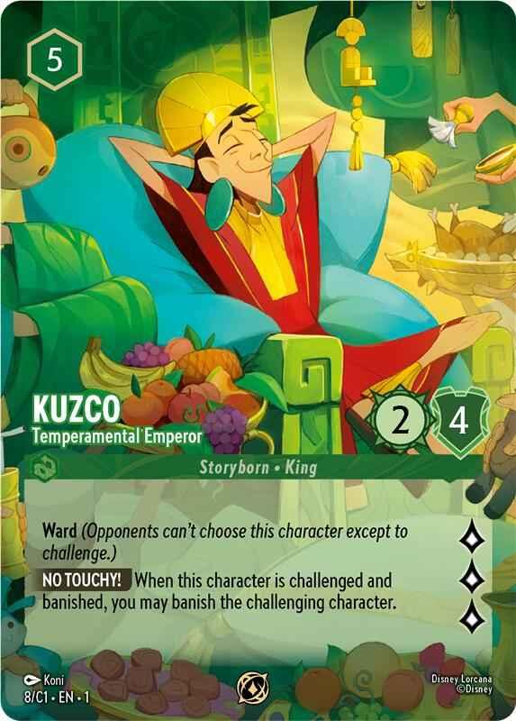 Kuzco - Temperamental Emperor (8) [Promo Cards] | Webway Games