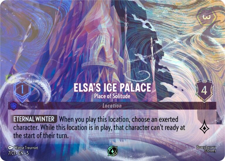 Elsa's Ice Palace - Place of Solitude (7) [Promo Cards] | Webway Games