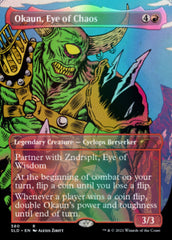 Okaun, Eye of Chaos // Okaun, Eye of Chaos (Borderless) [Secret Lair Drop Series] | Webway Games
