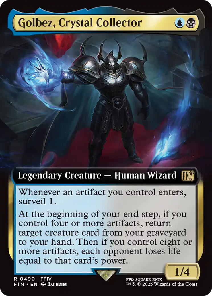 Golbez, Crystal Collector (Extended Art) [FINAL FANTASY] | Webway Games