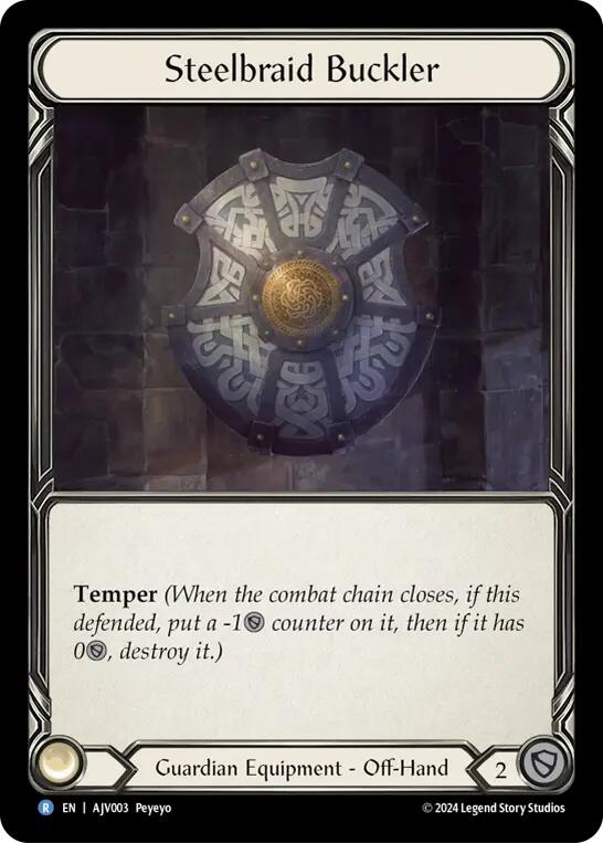 Steelbraid Buckler [AJV003] (Armory Deck: Jarl Vetreidi) | Webway Games