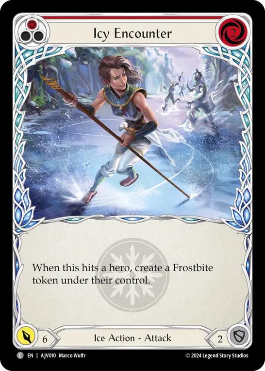 Icy Encounter (Red) [AJV010] (Armory Deck: Jarl Vetreidi) | Webway Games