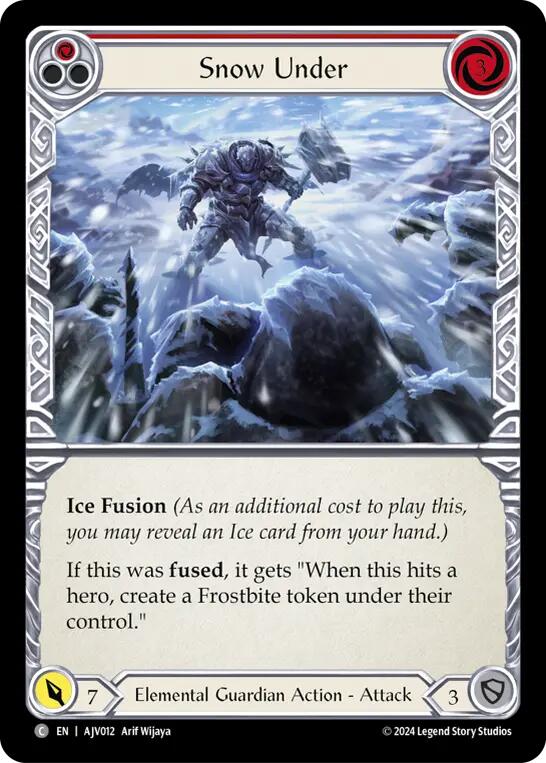 Snow Under (Red) [AJV012] (Armory Deck: Jarl Vetreidi) | Webway Games