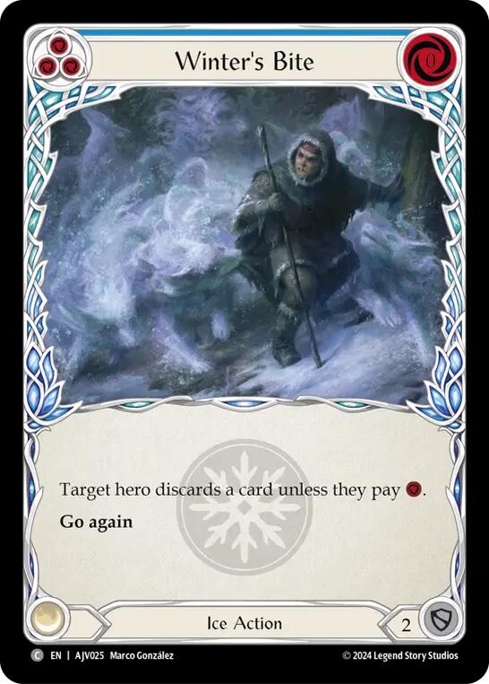 Winter's Bite (Blue) [AJV025] (Armory Deck: Jarl Vetreidi) | Webway Games