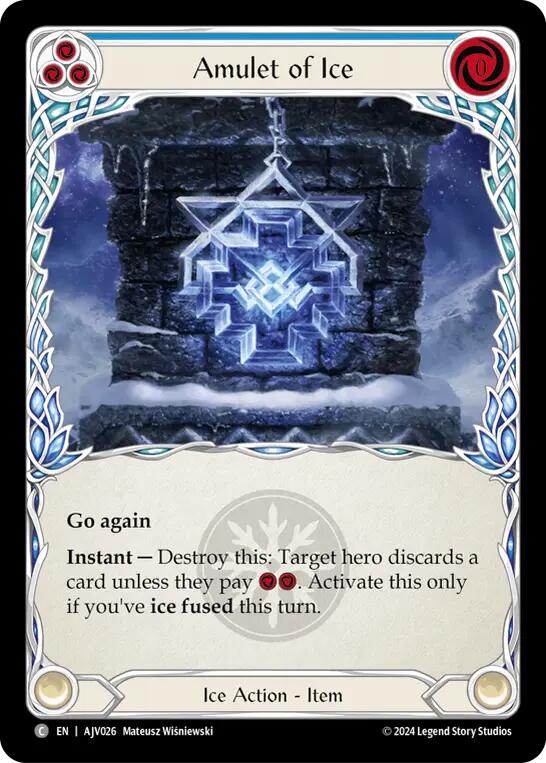 Amulet of Ice [AJV026] (Armory Deck: Jarl Vetreidi) | Webway Games