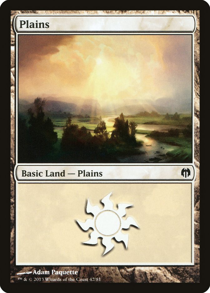 Plains (42) [Duel Decks: Heroes vs. Monsters] | Webway Games