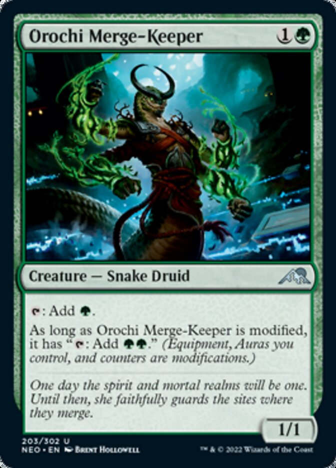 Orochi Merge-Keeper [Kamigawa: Neon Dynasty] | Webway Games