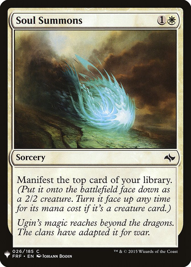 Soul Summons [Mystery Booster] | Webway Games
