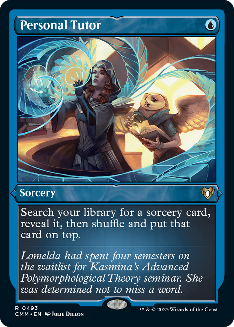 Personal Tutor (Foil Etched) [Commander Masters] | Webway Games