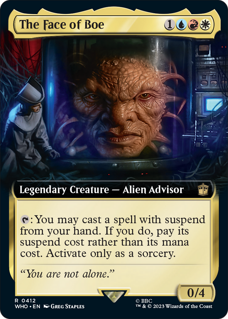 The Face of Boe (Extended Art) [Doctor Who] | Webway Games