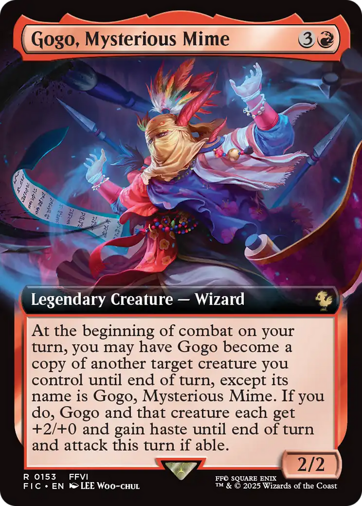 Gogo, Mysterious Mime (Extended Art) [FINAL FANTASY Commander] | Webway Games