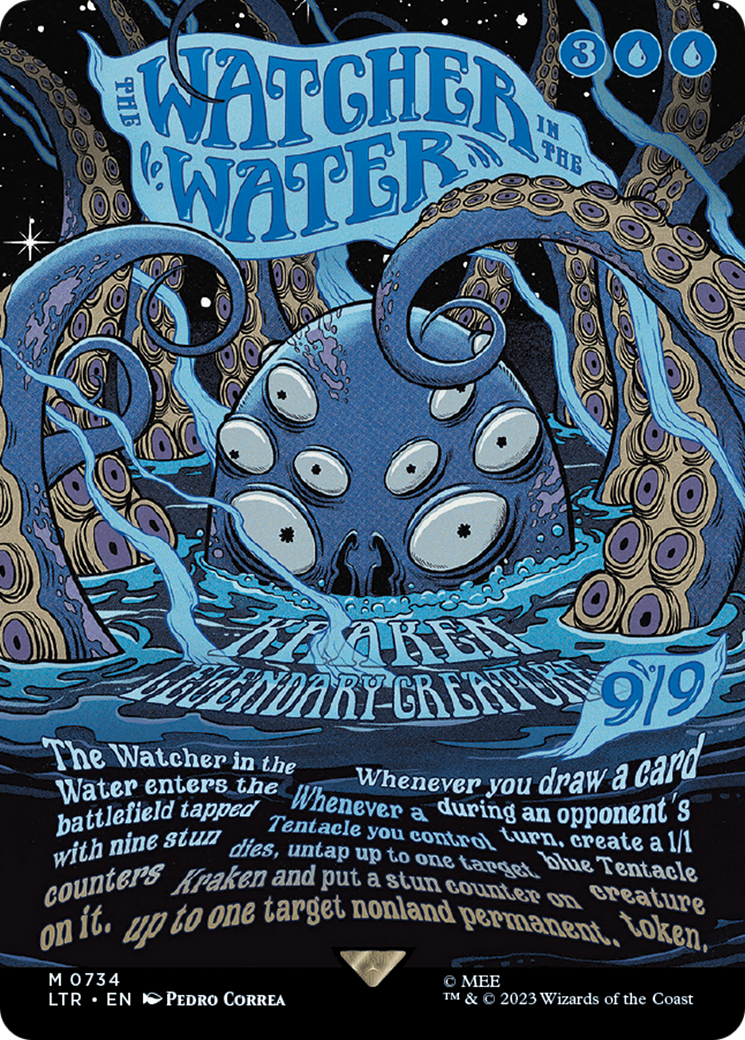 The Watcher in the Water (Borderless Poster) [The Lord of the Rings: Tales of Middle-Earth] | Webway Games