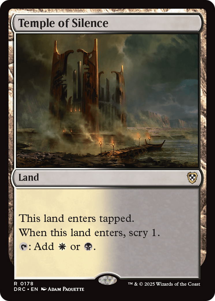 Temple of Silence [Aetherdrift Commander] | Webway Games