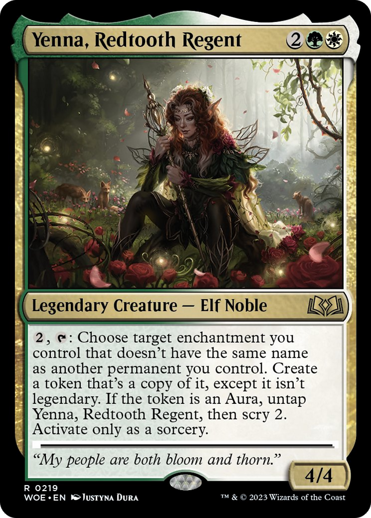 Yenna, Redtooth Regent [Wilds of Eldraine] | Webway Games
