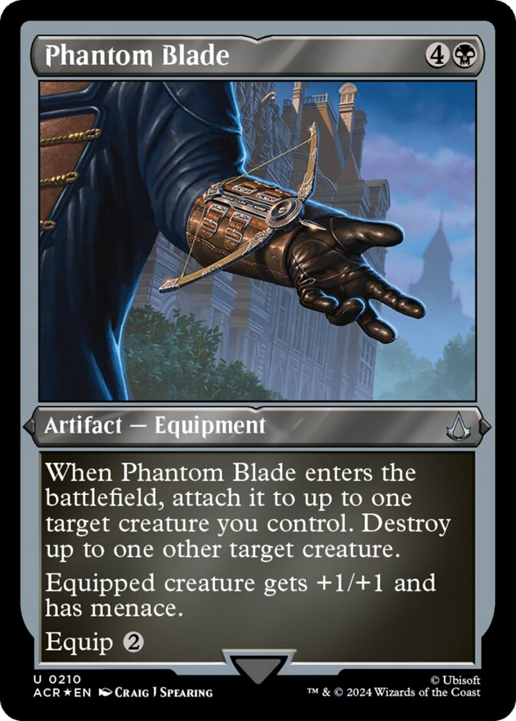Phantom Blade (Foil Etched) [Assassin's Creed] | Webway Games
