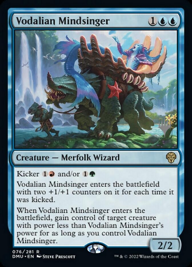 Vodalian Mindsinger (Promo Pack) [Dominaria United Promos] | Webway Games
