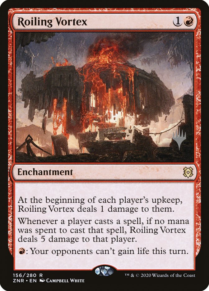Roiling Vortex (Promo Pack) [Zendikar Rising Promos] | Webway Games