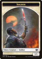 Angel (002) // Soldier (004) Double-Sided Token [Modern Horizons Tokens] | Webway Games