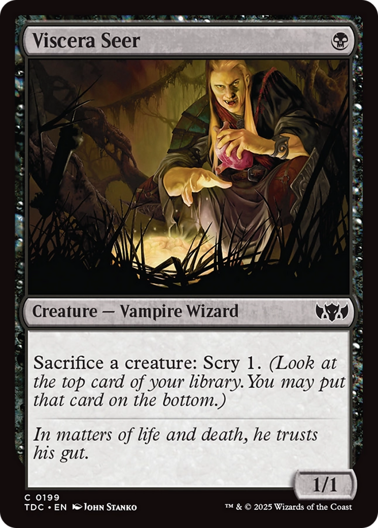 Viscera Seer [Tarkir: Dragonstorm Commander] | Webway Games