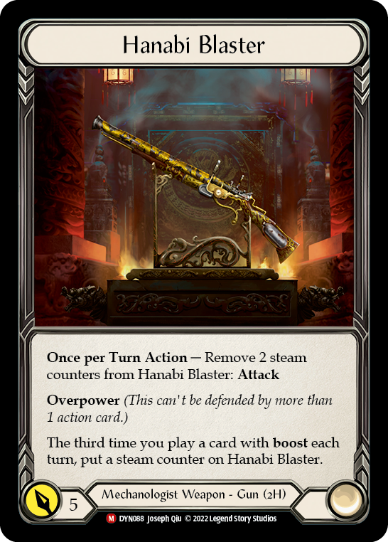 Hanabi Blaster [DYN088] (Dynasty)  Rainbow Foil | Webway Games