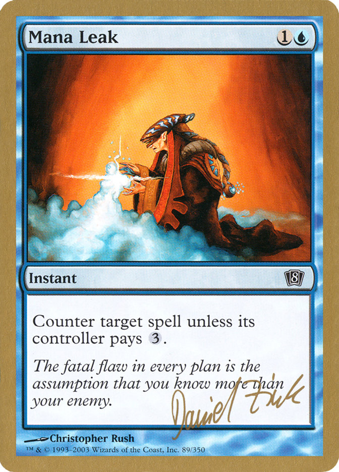 Mana Leak (Daniel Zink) [World Championship Decks 2003] | Webway Games