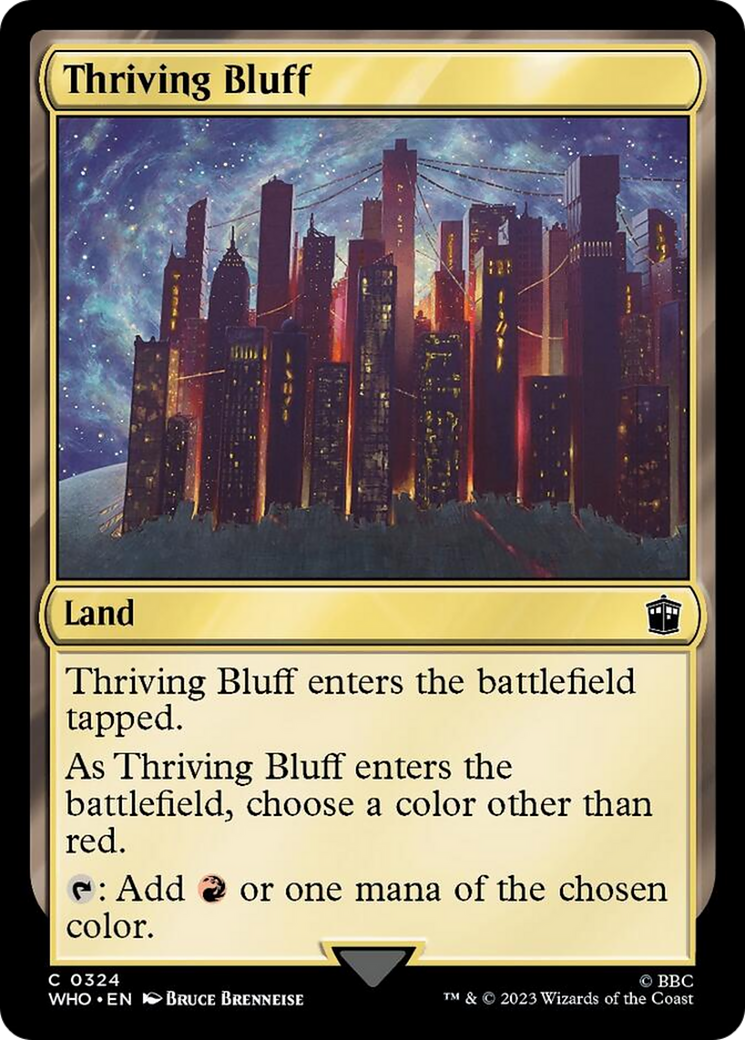 Thriving Bluff [Doctor Who] | Webway Games