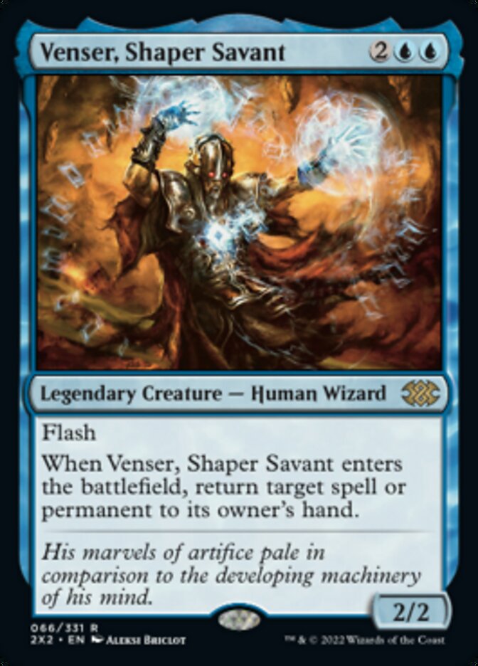 Venser, Shaper Savant [Double Masters 2022] | Webway Games