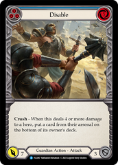 Disable (Blue) [TCC047] (Round the Table: TCC x LSS) | Webway Games
