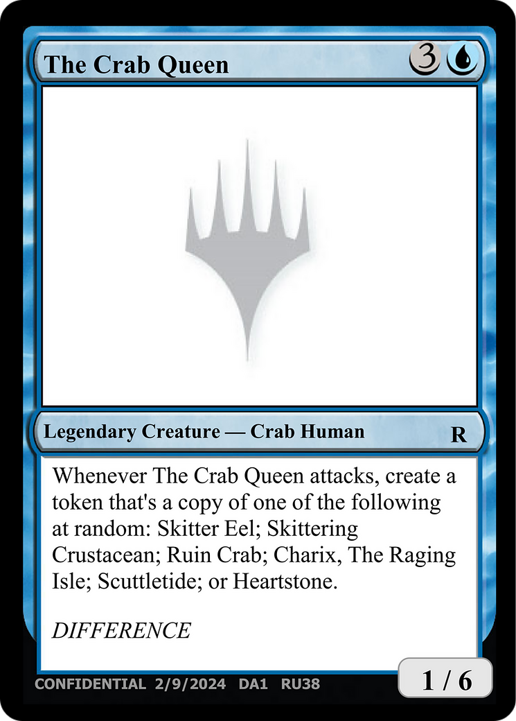 The Crab Queen [Mystery Booster 2 Playtest Cards] | Webway Games