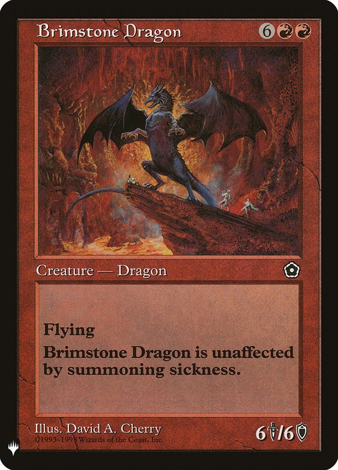 Brimstone Dragon [Mystery Booster] | Webway Games
