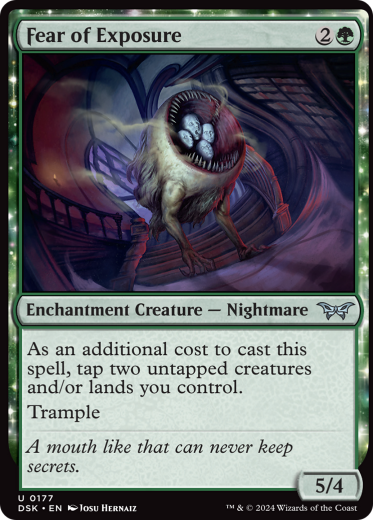 Fear of Exposure [Duskmourn: House of Horror] | Webway Games