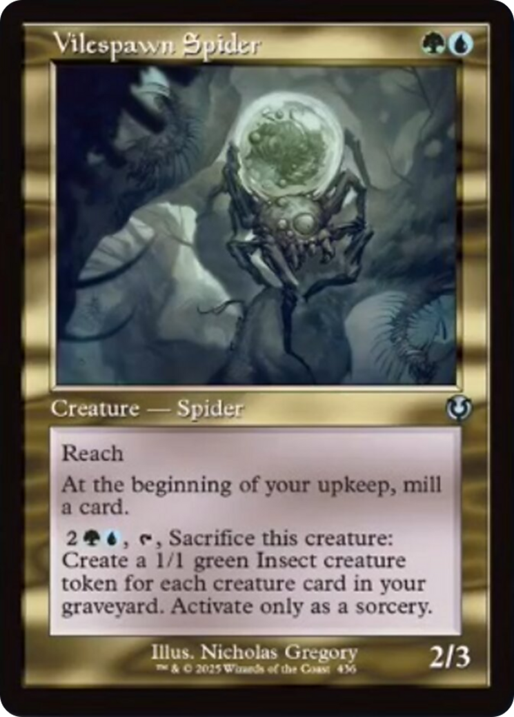 Vilespawn Spider (Retro Frame) [Innistrad Remastered] | Webway Games