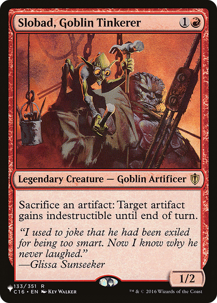 Slobad, Goblin Tinkerer [The List] | Webway Games