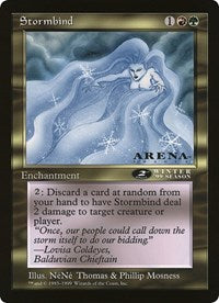 Stormbind (Oversized) [Oversize Cards] | Webway Games