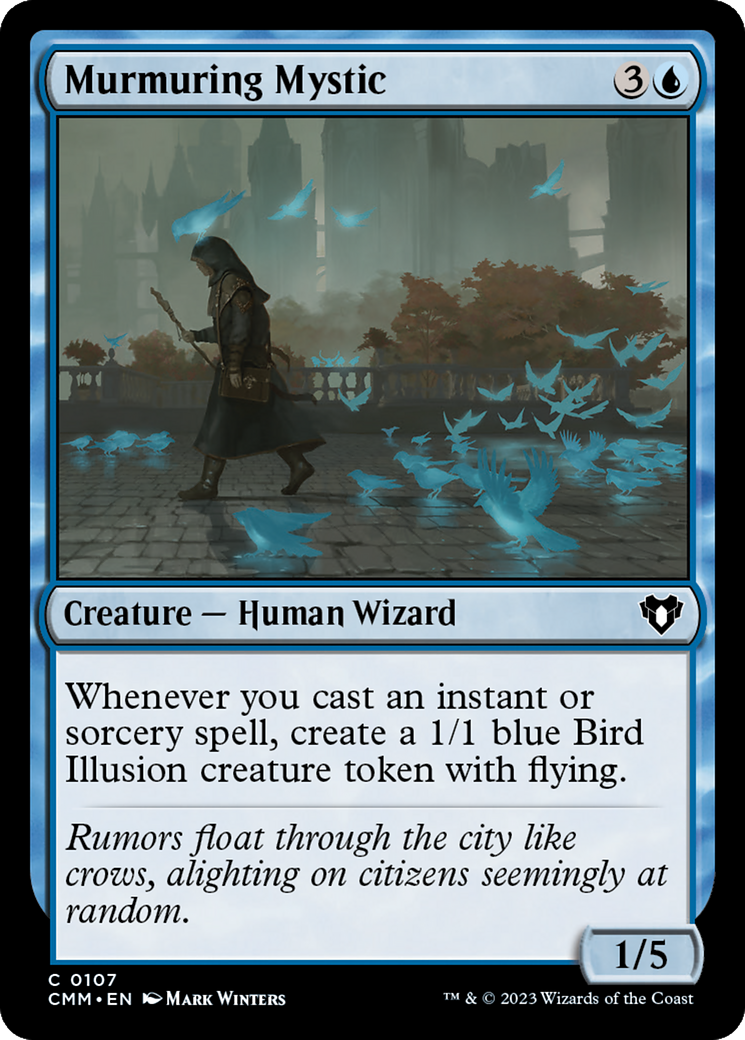 Murmuring Mystic [Commander Masters] | Webway Games