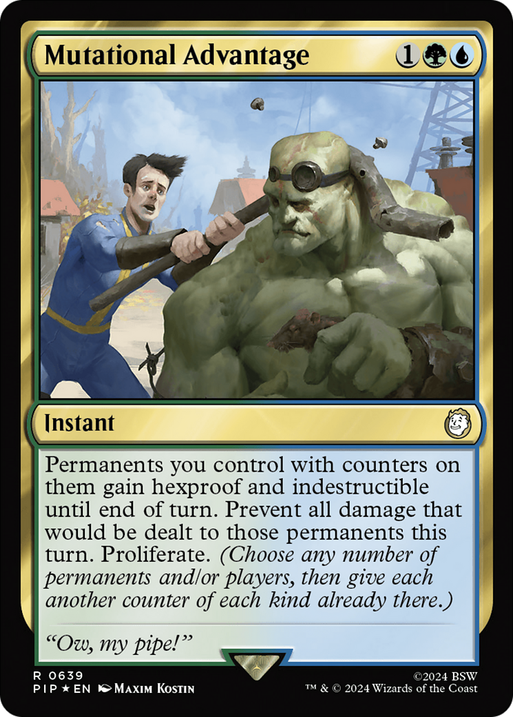 Mutational Advantage (Surge Foil) [Fallout] | Webway Games