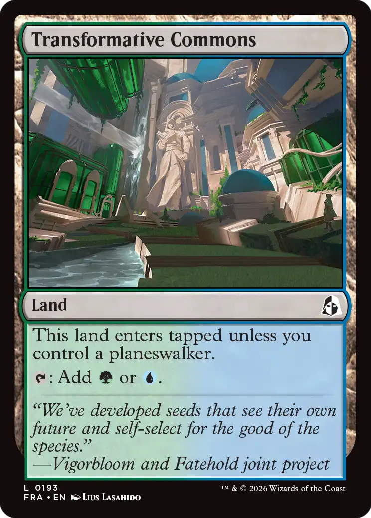 Transformative Commons [Reality Fracture] | Webway Games