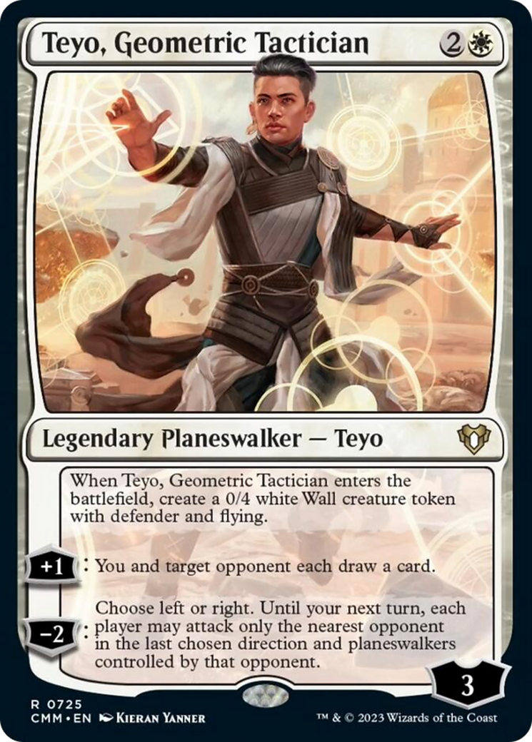 Teyo, Geometric Tactician [Commander Masters] | Webway Games