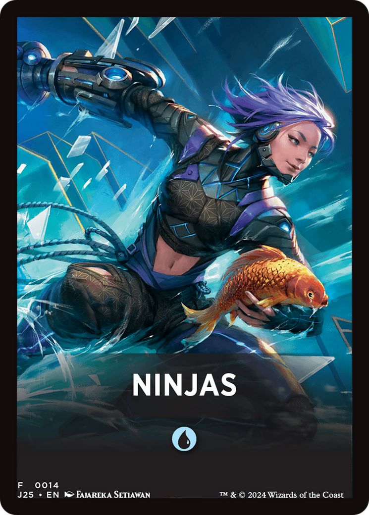 Ninjas Theme Card [Foundations Jumpstart Front Cards] | Webway Games